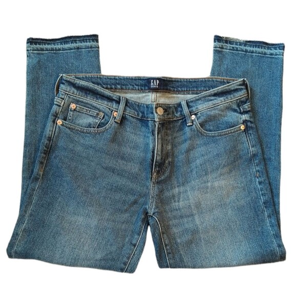 GAP Girlfriend Cropped Jeans - Picture 1 of 9